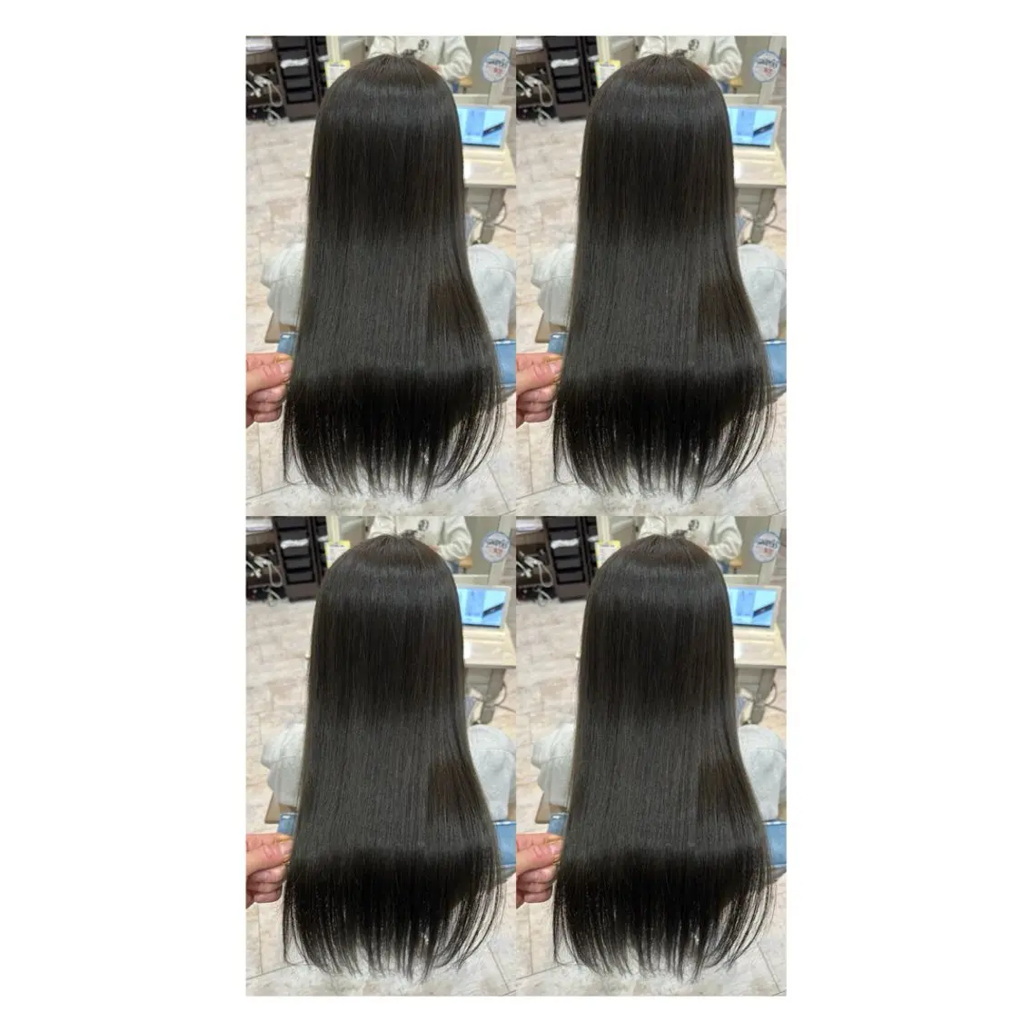 ロング カラー 透明感カラー 髪質改善 縮毛矯正 トリートメント ヘアカラー トリートメント 店長✨レイヤー✖️ 髪質改善✖️韓国ヘアのヘアスタイル