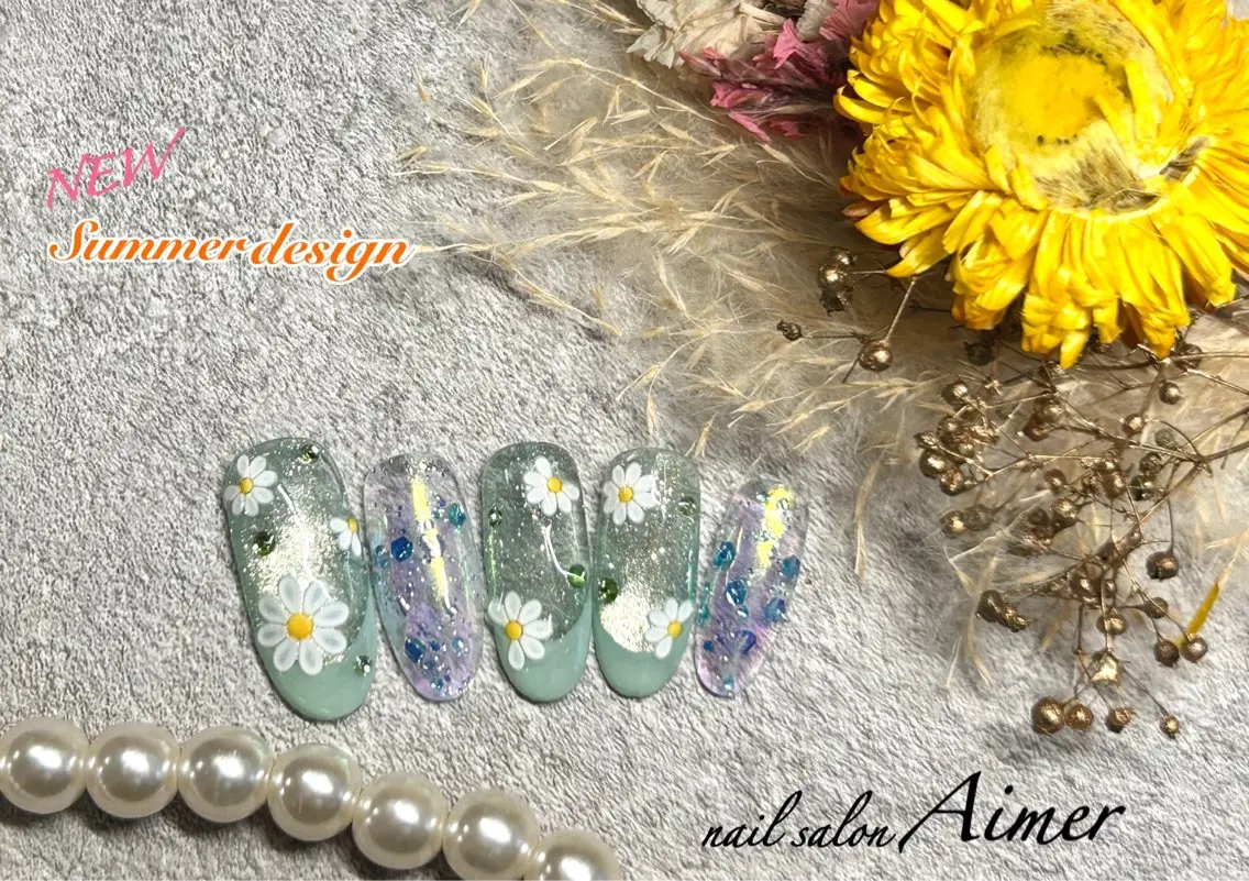 ネイル ハンドネイル nail salon Aimerのネイルデザイン