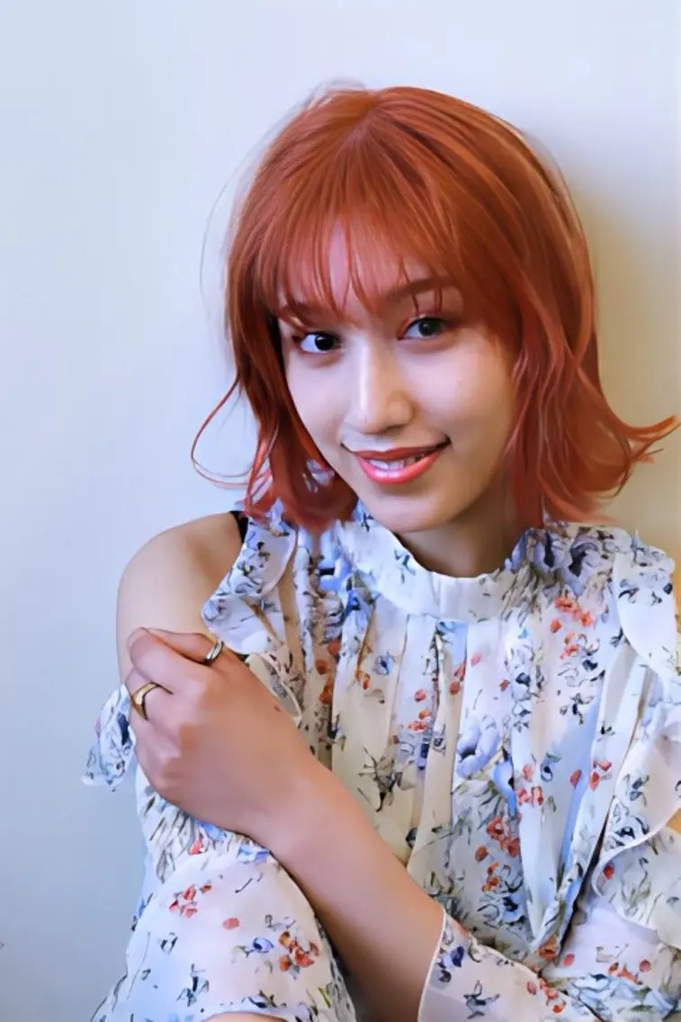 ショート カラー カット ヘアカラー トリートメント 髪質改善×潤艶カラー ⭐️岡田崇彰のヘアスタイル
