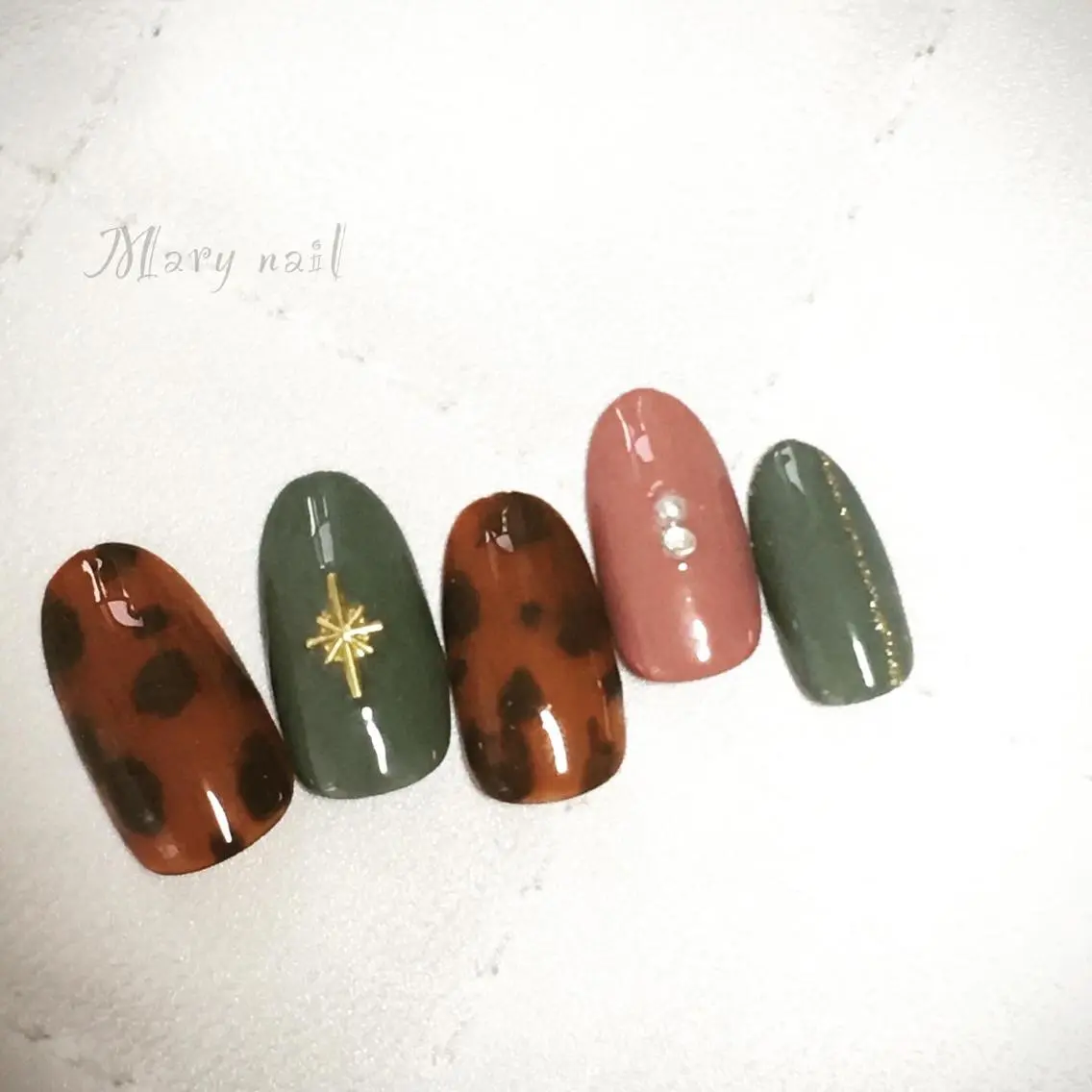ネイル ハンドネイル Mary nail .narumiのネイルデザイン