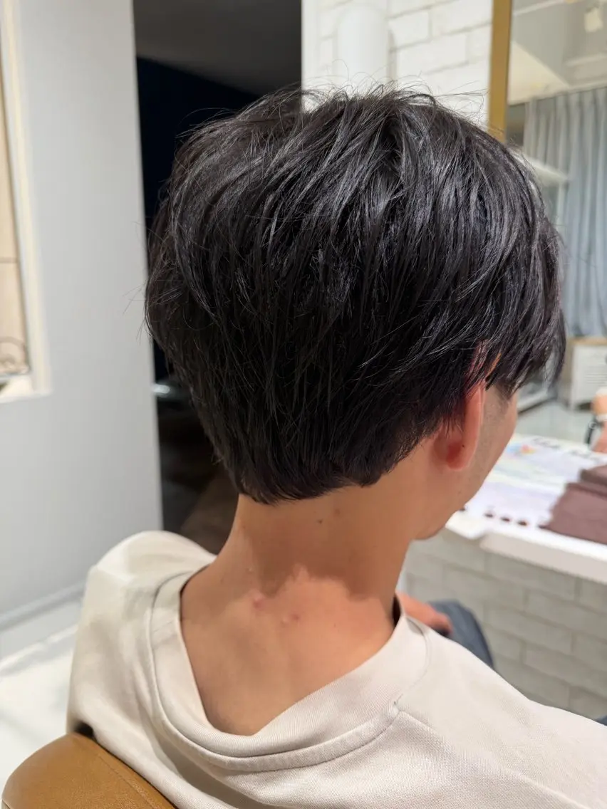 ショート メンズ カット マルヤマ ヒカルのヘアスタイル