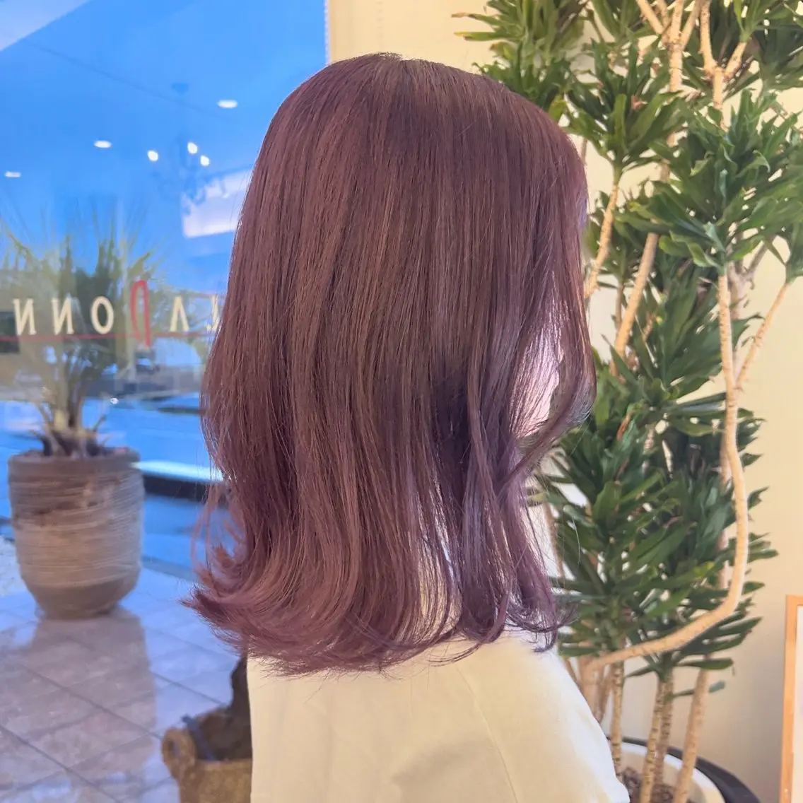 カラー ベージュカラー ブリーチ 透明感カラー るん ️💞のヘアスタイル