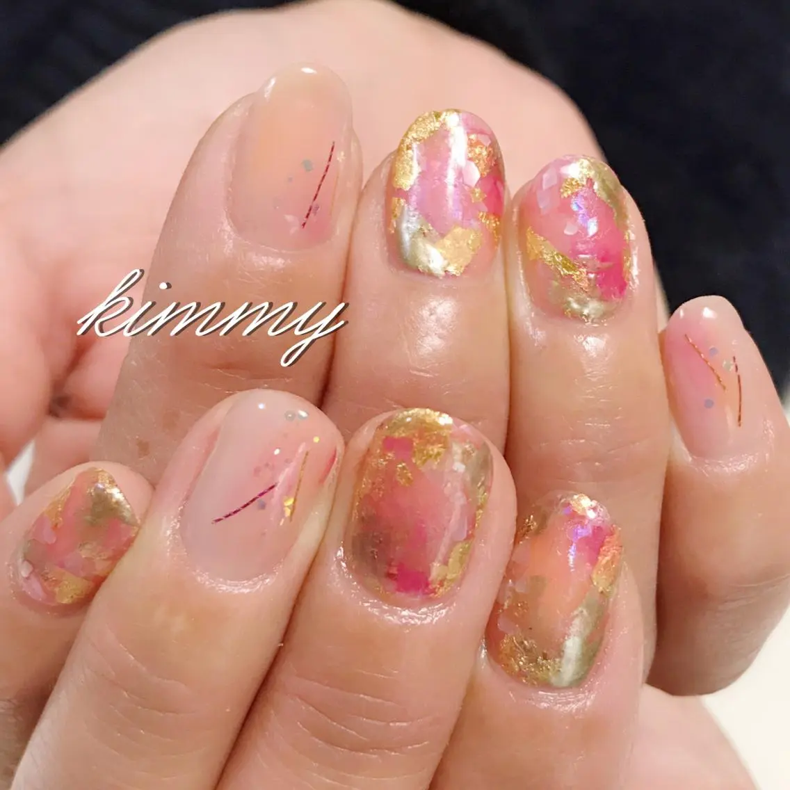 ネイル ハンドネイル kimmy nailsのネイルデザイン