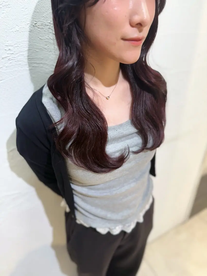 ロング カラー ブリーチ/髪質改善 店長　板垣智大のヘアスタイル