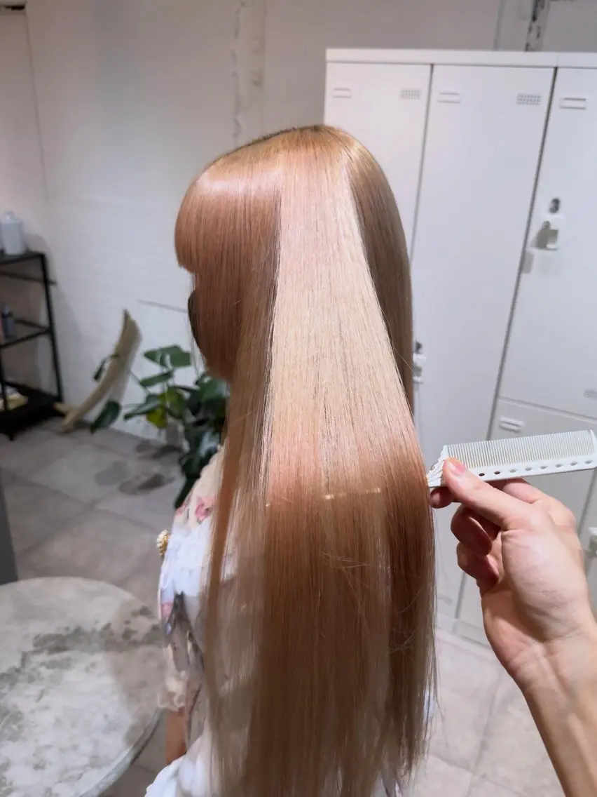 ロング カラー ヘアカラー トリートメント カラー🌈／ パーマ🌀／凜太郎のヘアスタイル