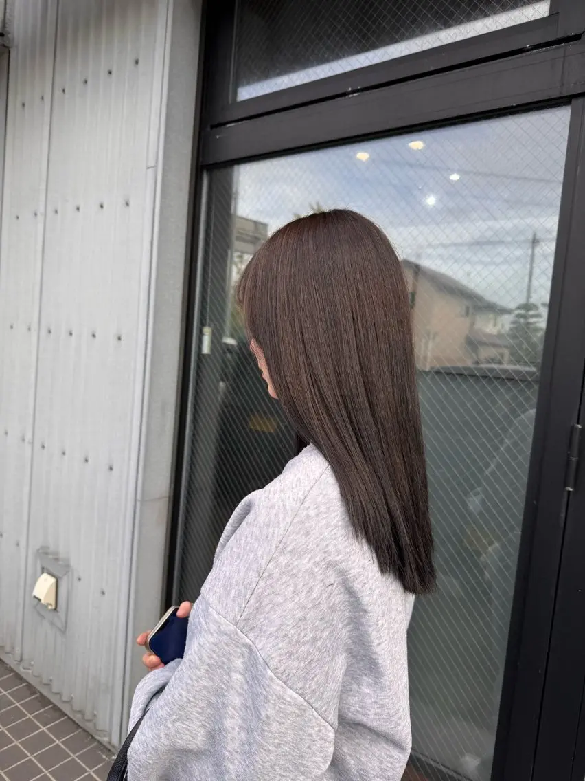 カラー sora/ 暖色カラー🌷のヘアスタイル