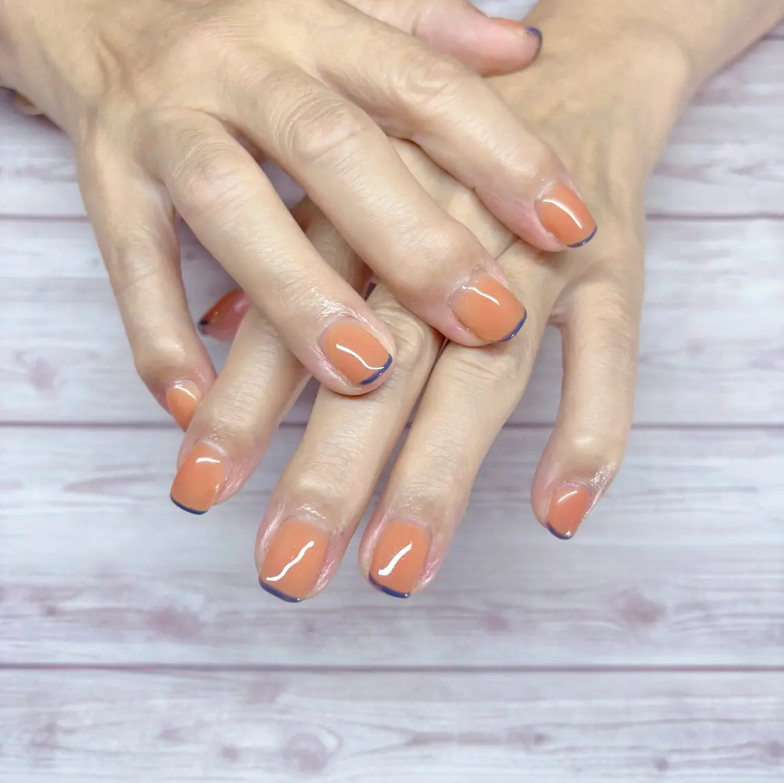 ネイル フレンチネイル MYu Beauty Salon MAIのネイルデザイン