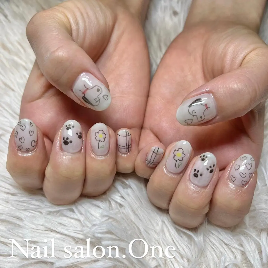 ネイル Nail salon .Oneのネイルデザイン