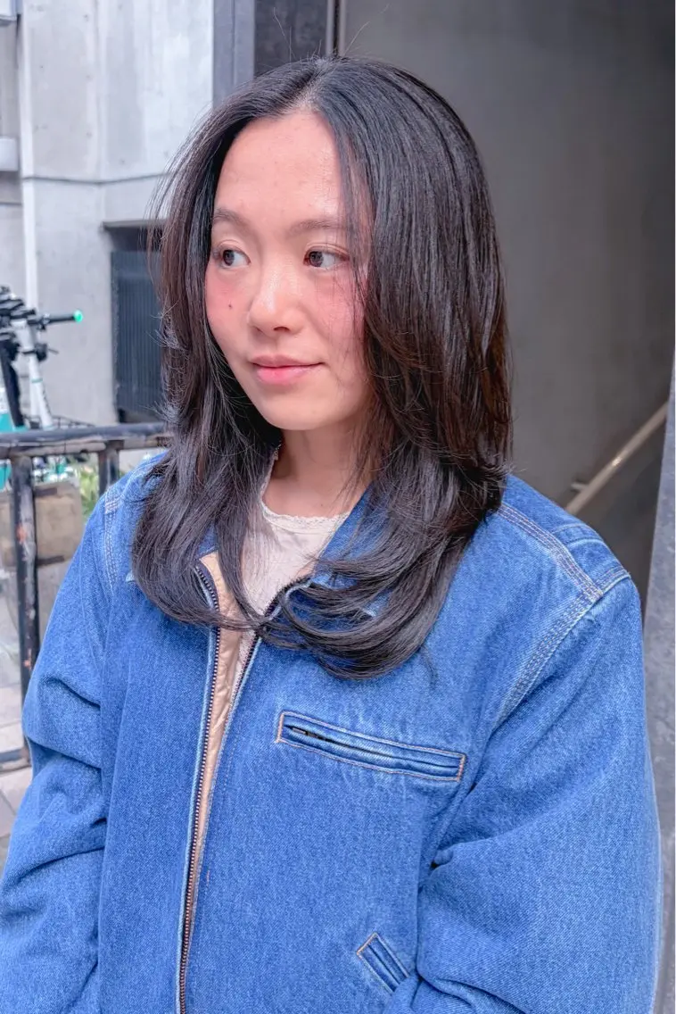 ロング Raykyoto烏丸 kahoのヘアスタイル