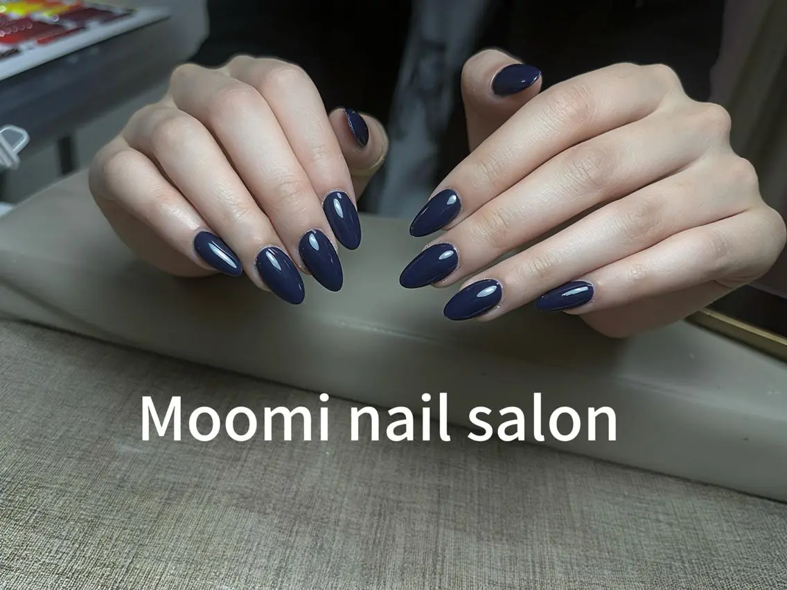 セミロング ハンドネイル moomi nail スカルプ専門のネイルデザイン