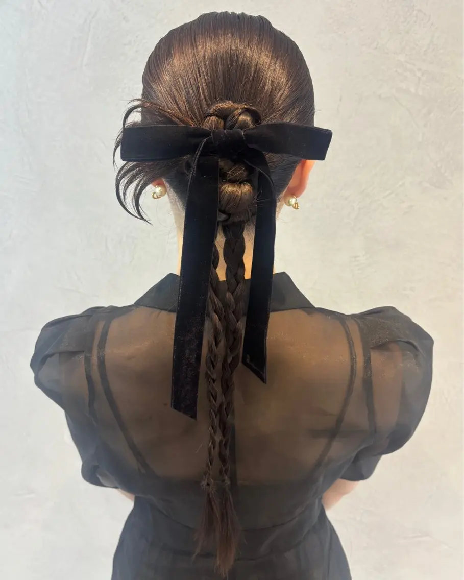 ロング ヘアアレンジ ヘアセット 🎀asumi🍓 モデル様募集中🎀のヘアスタイル