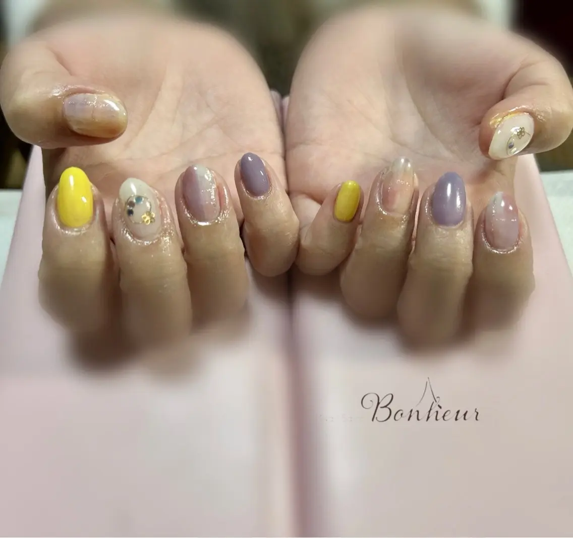 ネイル Nail Salon Bonheurのネイルデザイン
