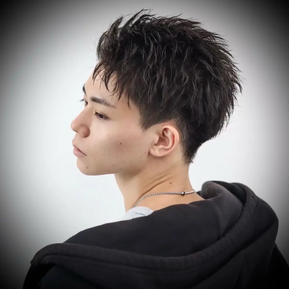 ショート メンズ アップバング ショートヘア カット 🔥YUSUKE🔥 メンズ特化👑のヘアスタイル