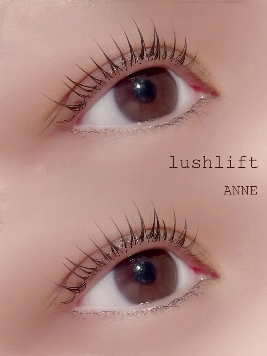 マツエク・マツパ 束感まつ毛 韓国風マツエク ナチュラル 一重×まつ毛パーマ ANNE chizuのマツエク・マツパデザイン