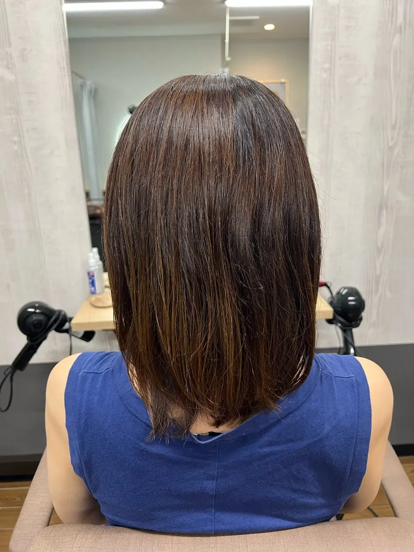 ミディアム TELA HAIR 幕張本郷店　千尋のヘアスタイル