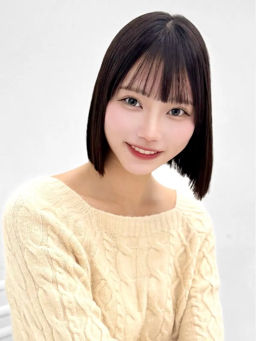 ミディアム カラー ヘアアレンジ カット 縮毛矯正 トリートメント 縮毛矯正🤍 盛れるボブ/ひかりのヘアスタイル
