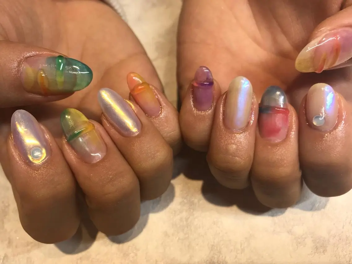 ネイル emunail あやかのネイルデザイン
