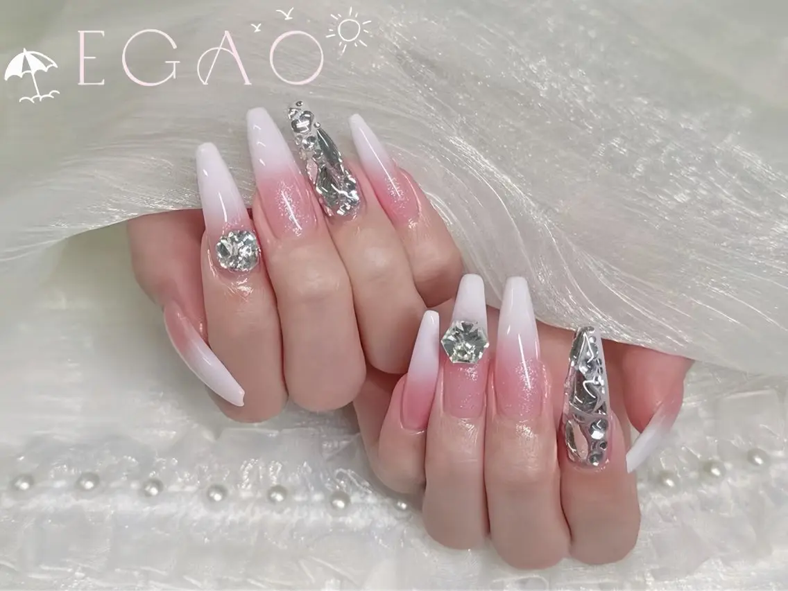 ネイル アートネイル フットネイル フレンチネイル ジェルネイル グラデーション ハンドネイル EGAO NAIL 錦糸町店のネイルデザイン