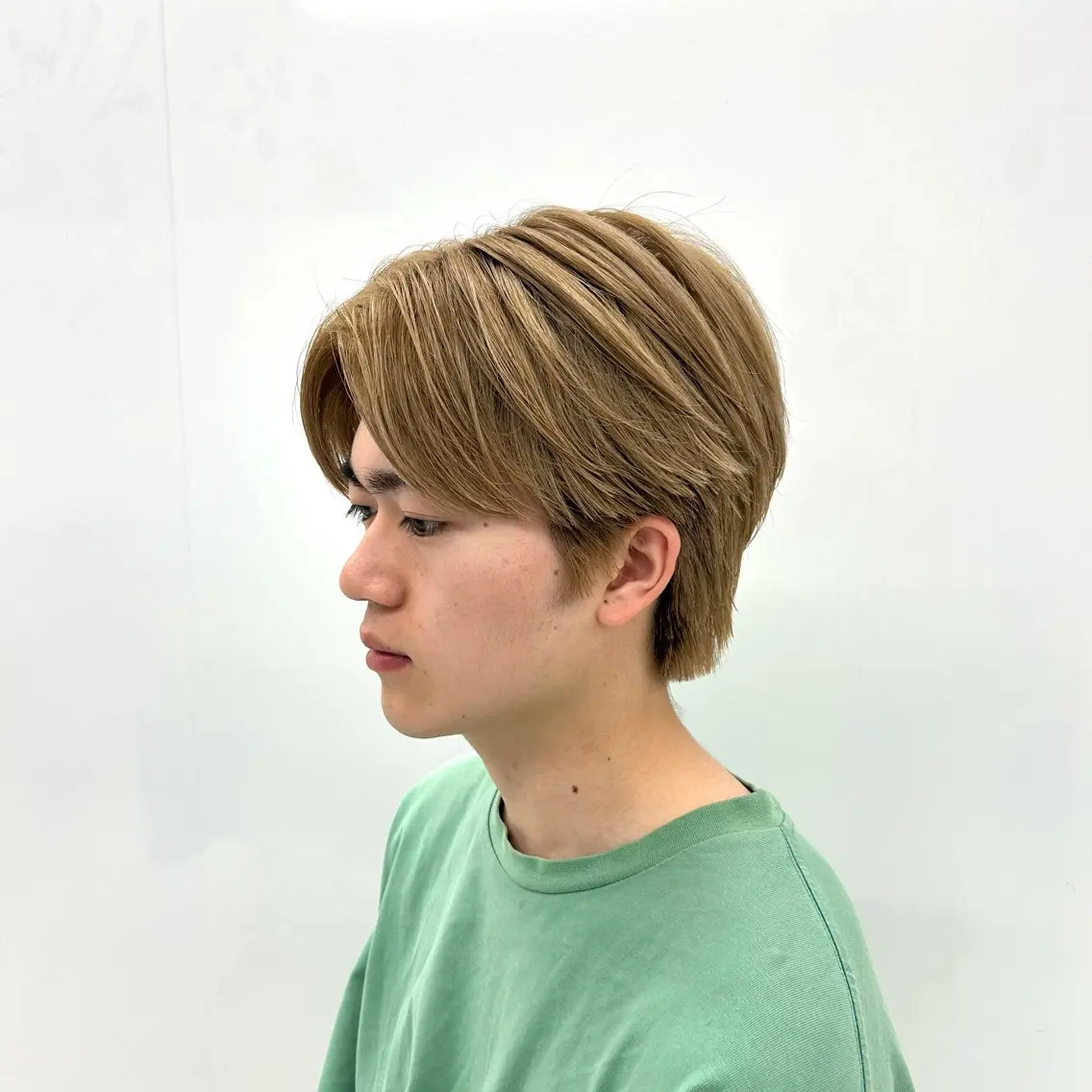 ショート メンズ センターパート カット 【メンズパーマ特化】 🍏網中勇喜のヘアスタイル