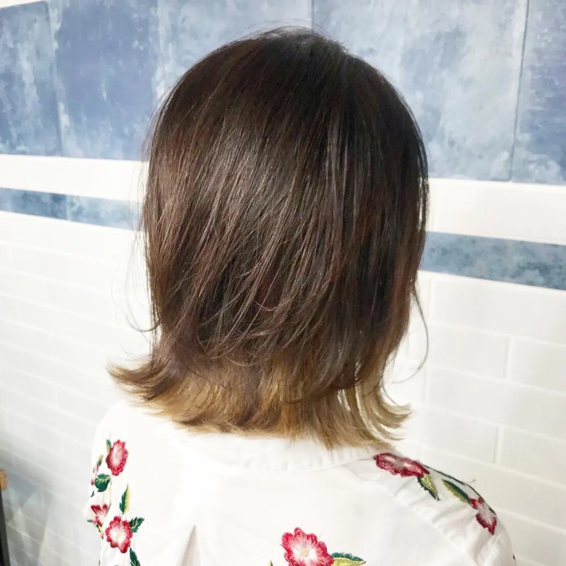 ショート カラー アッシュ ブリーチ インナーカラー カット ヘアカラー ❤️Ruminate 日暮里店❤️のヘアスタイル