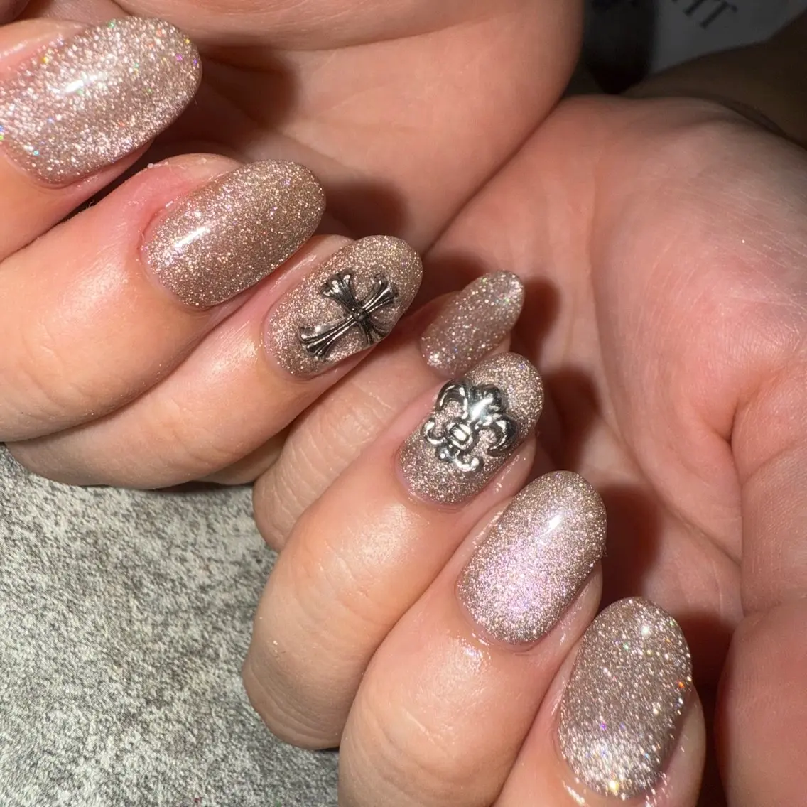 ネイル フラッシュネイル マグネットネイル ハンドネイル yuki nail...のネイルデザイン