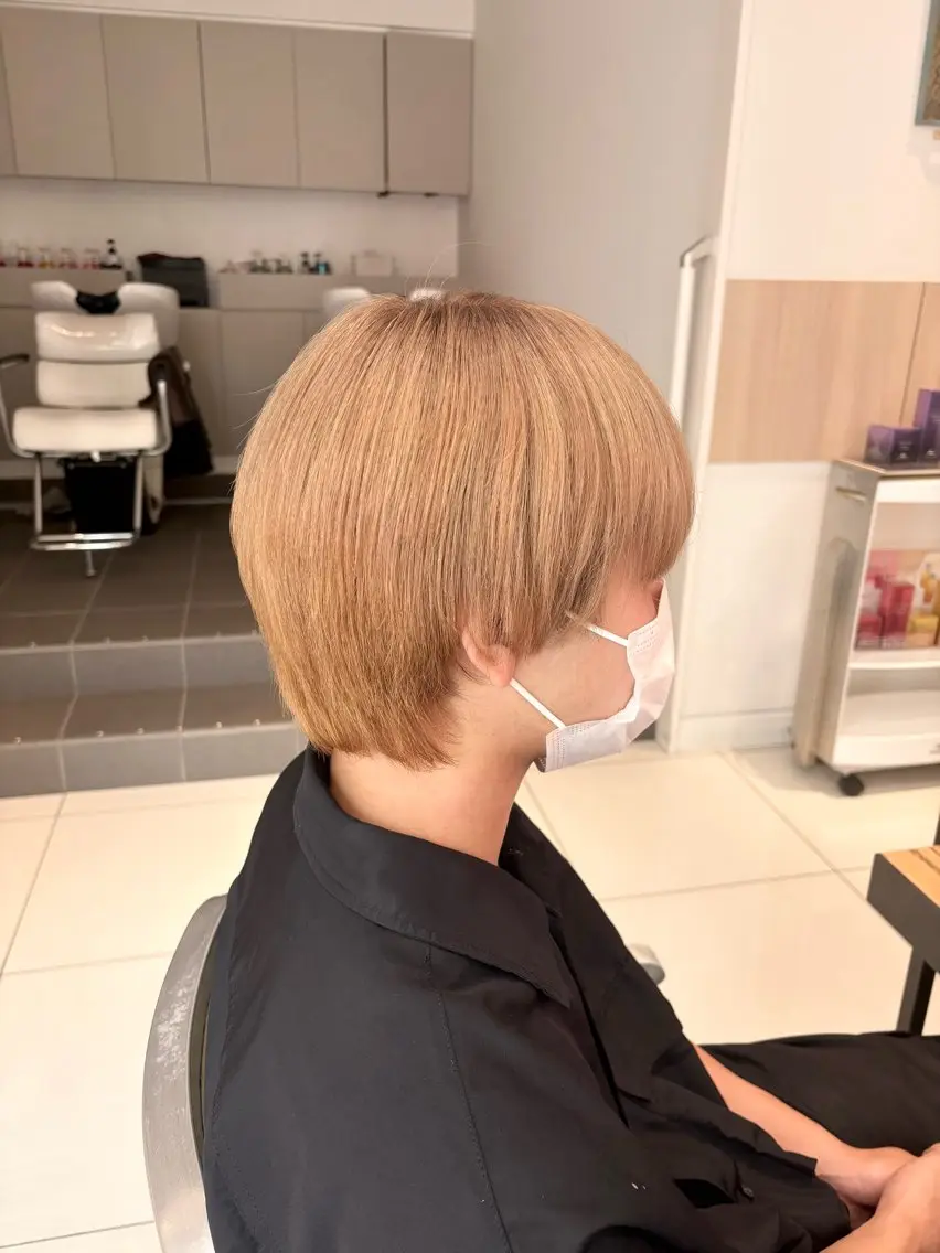 メンズ ヘアカラー トリートメント 🌷【暖色艶カラー】 shiori🌷のヘアスタイル