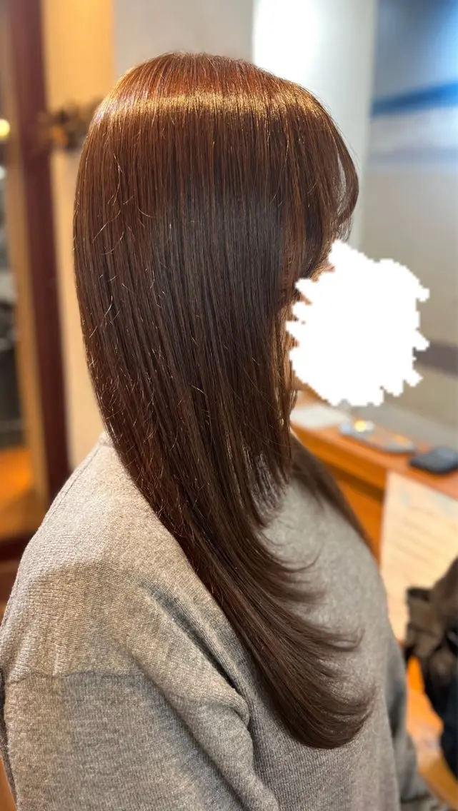 【レディース】カット + カラーの写真