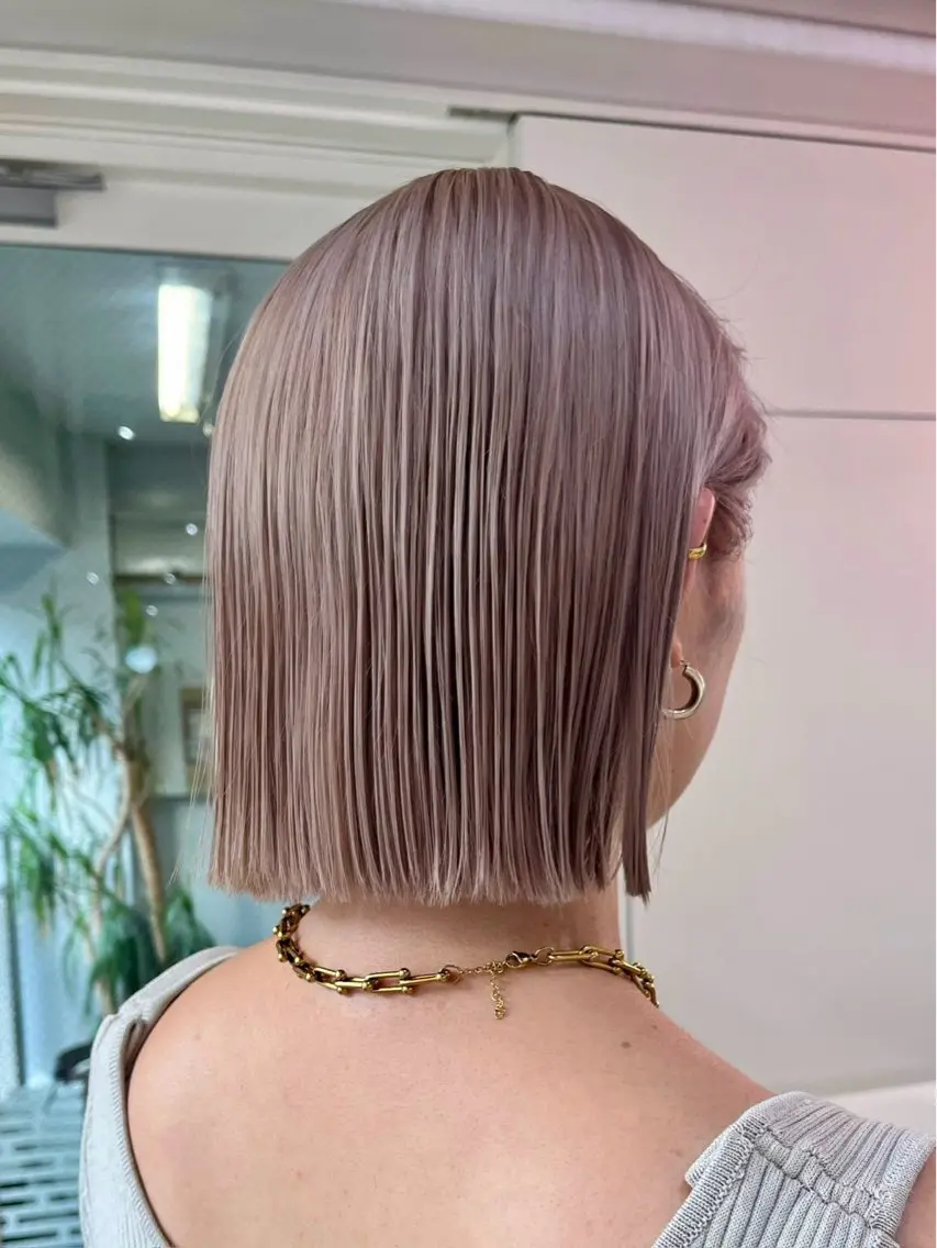 カラー 🎀ブリーチ/透明感 カラー🎀ともよのヘアスタイル