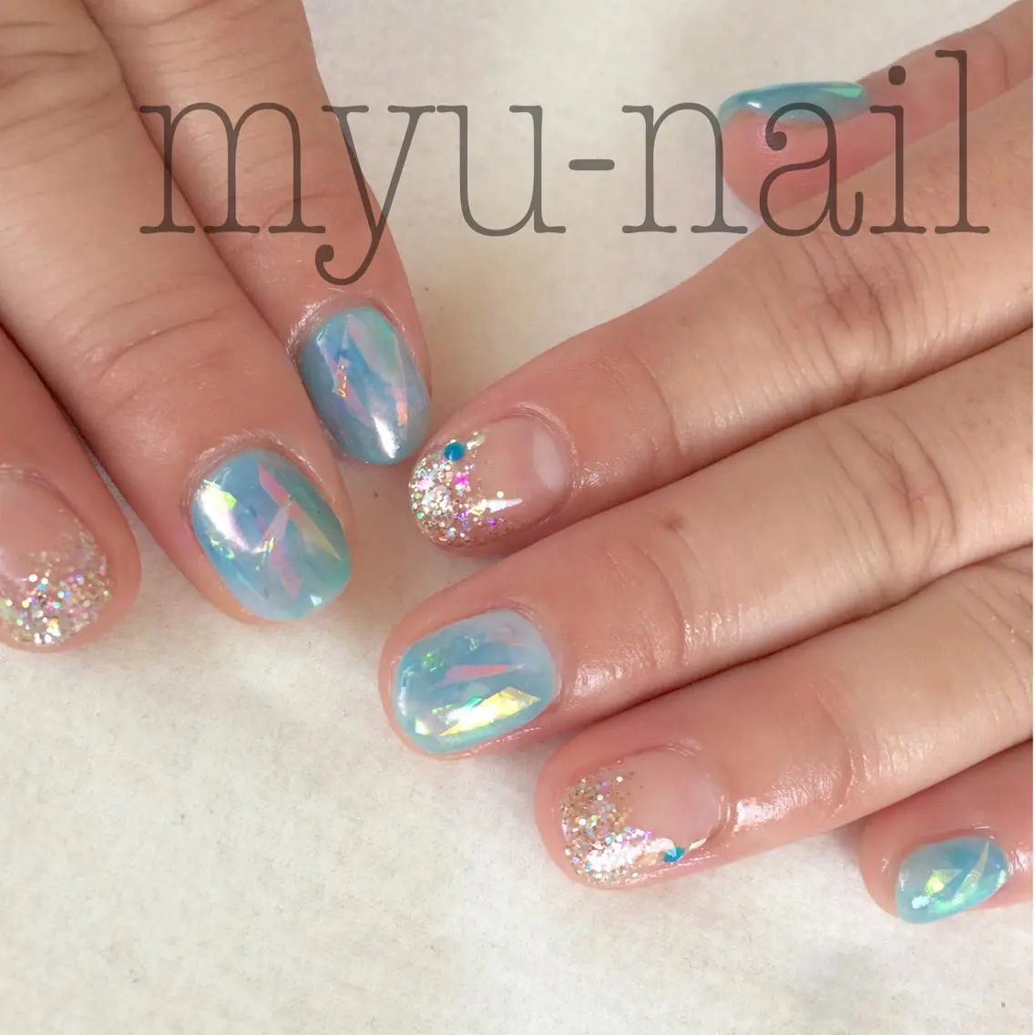 ネイル ハンドネイル ホームサロン myu-nailのネイルデザイン