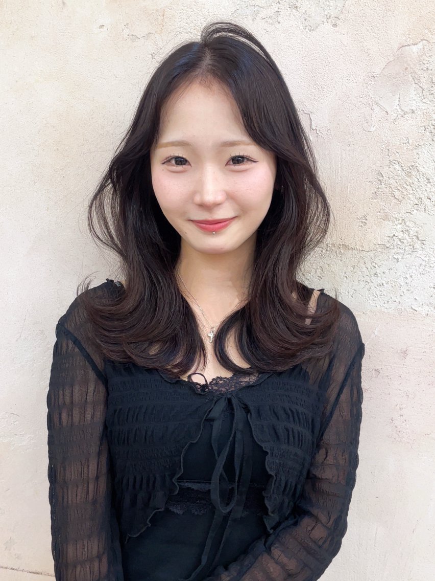 ロング カット 縮毛矯正/カット 笠原康平のヘアスタイル
