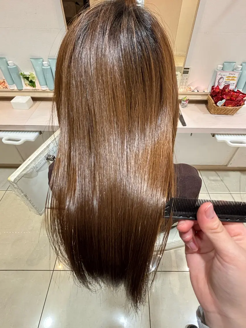 カラー 小倉 光希のヘアスタイル