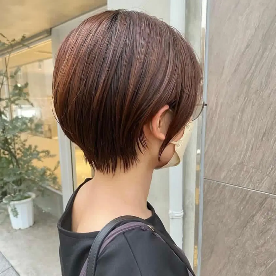 ショート カラー ヘアアレンジ ショートヘア カット トリートメント ヘッドスパ ヘアセット 押切 響　のヘアスタイル