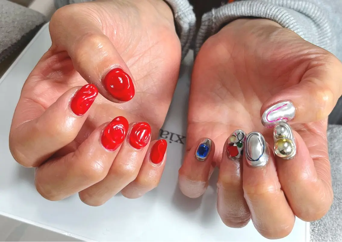 ネイル ハンドネイル nailworks mのネイルデザイン