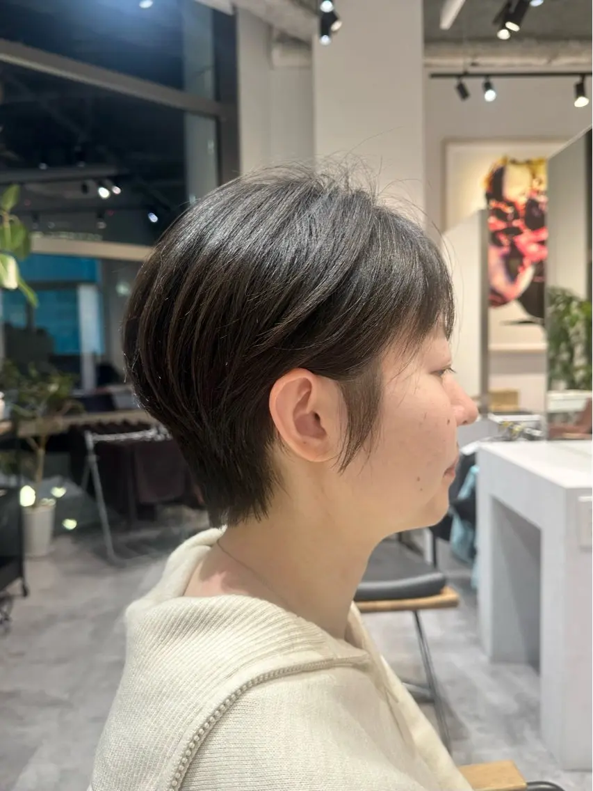 ショート ショートヘア カット ショートカット🧸 ごとうさなのヘアスタイル