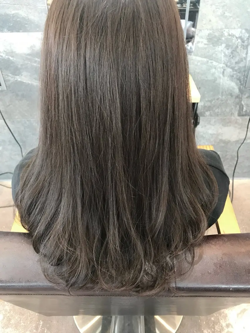 ロング カラー 塚本 昂のヘアスタイル