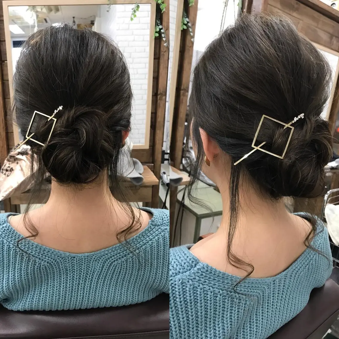 セミロング ヘアアレンジ 大賀 海夕の眉毛・アイブロウイメージ