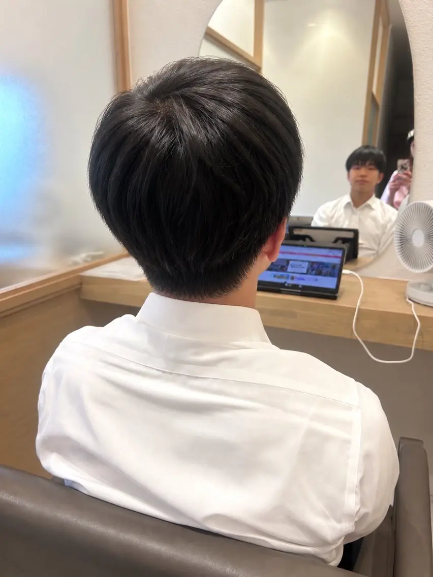 ショート メンズ ヘッドスパ 久木原 ゆりのヘアスタイル