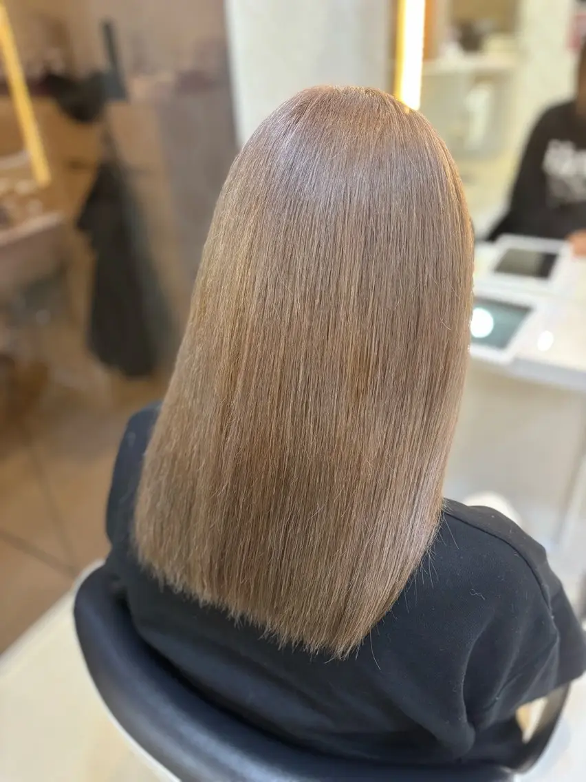 セミロング ヘアカラー 🍒 Rinoa🍒のヘアスタイル