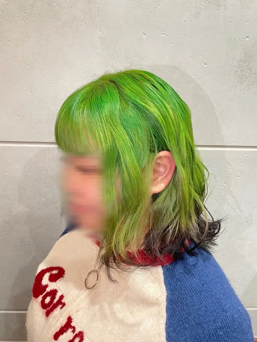 カラー ブラウンカラー ヘアカラー 加藤 雛美のヘアスタイル