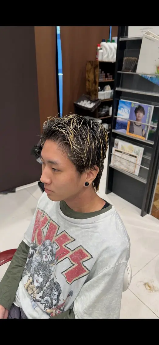 メンズ Earth山形店 アサカのヘアスタイル