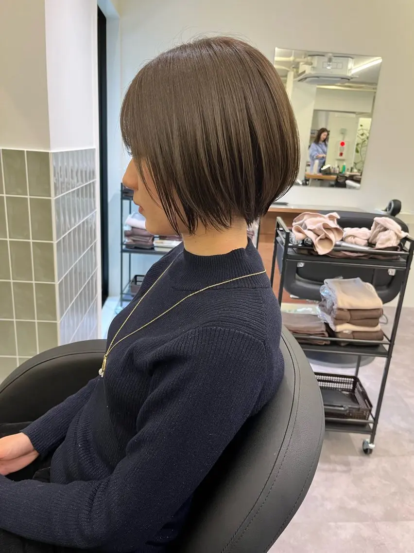 平日ミニモ限定⭐️大人女性必見⭐️カット+リタッチ+バイカルテトリートメント＋炭酸泉の写真