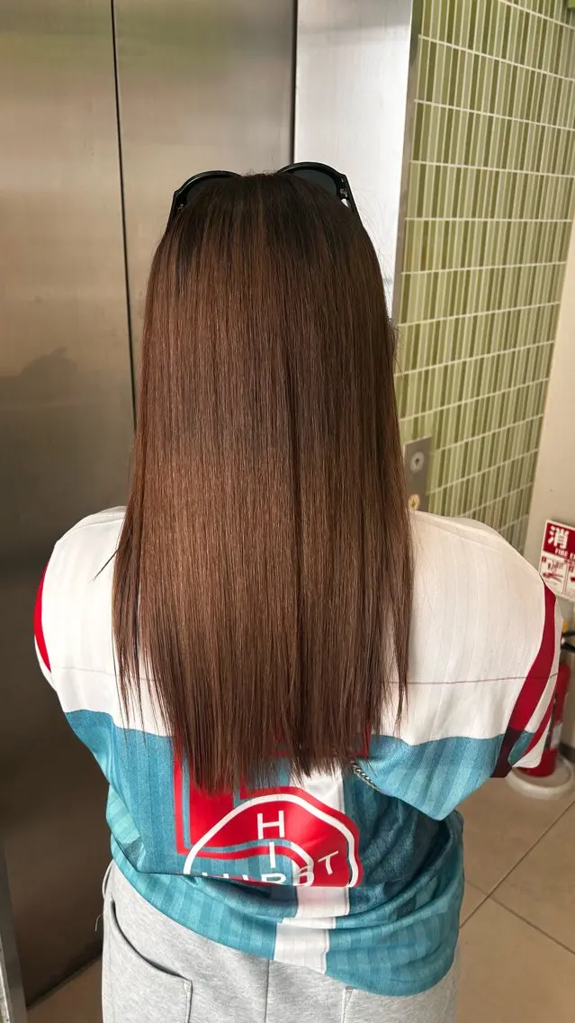 セミロング RUKA👱🏻 メンズカットパーマのヘアスタイル