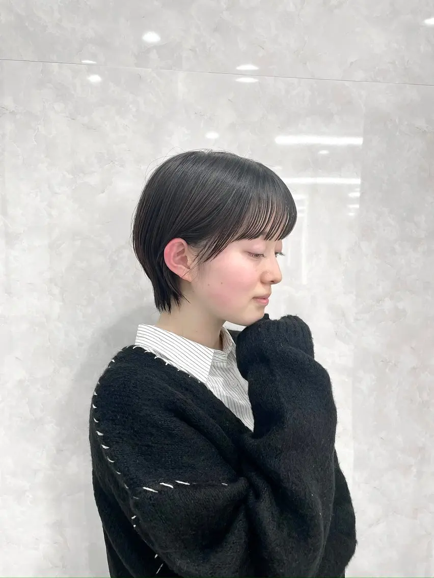 ショート ショート/似合わせ/ 透明感カラー古市唯人のヘアスタイル