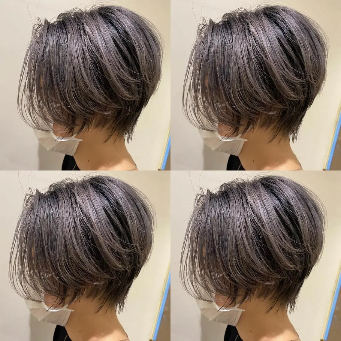 ショート カラー レイヤー×艶髪特化 マネージャー安藤光司のヘアスタイル
