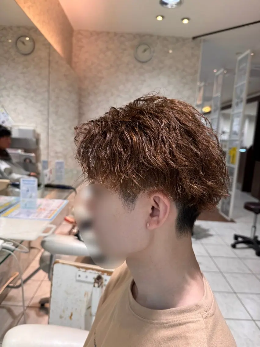 メンズ 長南 迅人のヘアスタイル