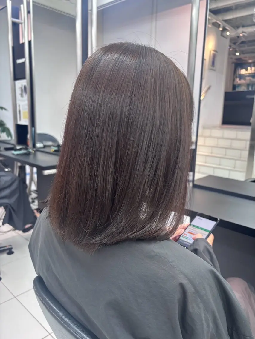パーマ ストレートパーマ 岸本 謙生のヘアスタイル
