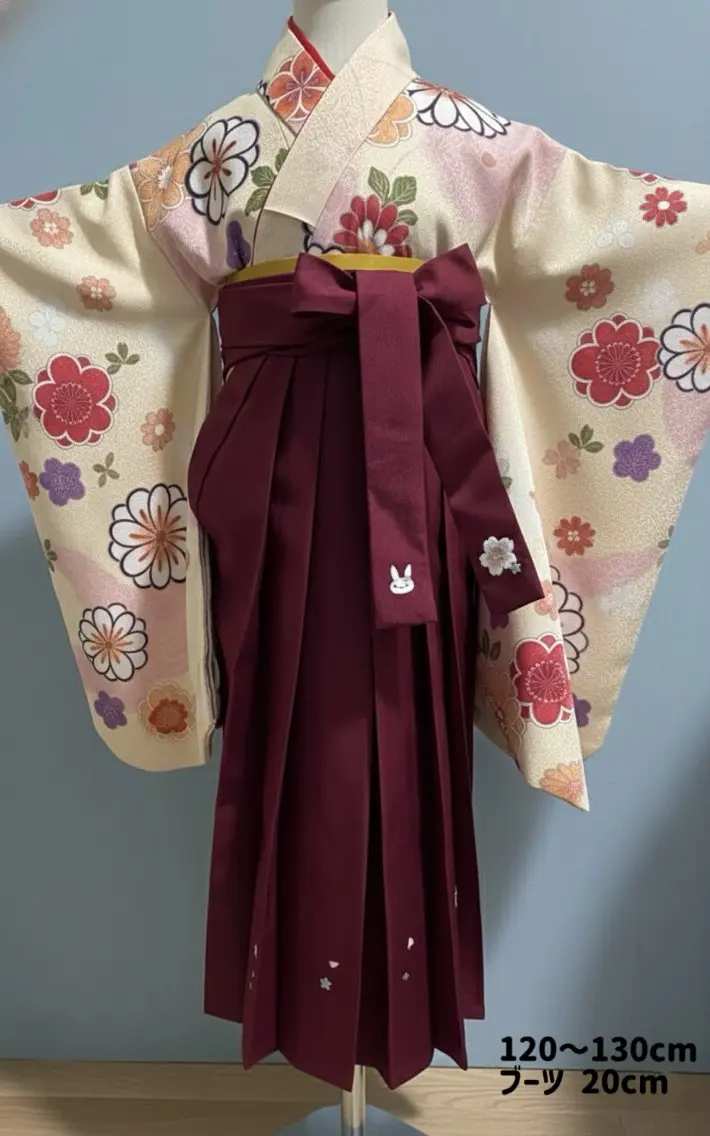 🌸 小学校卒業式🌸女の子 袴レンタル&着付け&簡単ヘアセットの写真
