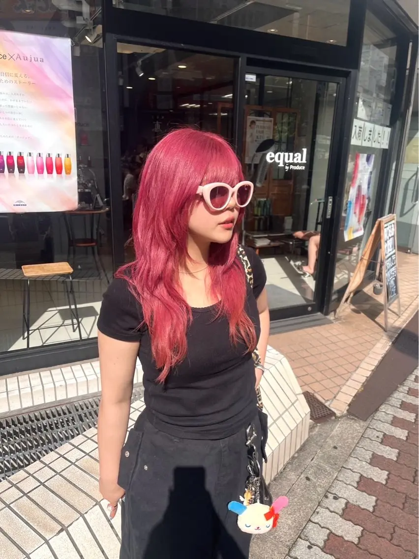 ロング カラー ヘアカラー 🩰モテ艶girly ヘア🪽彩香🪡⟡のヘアスタイル