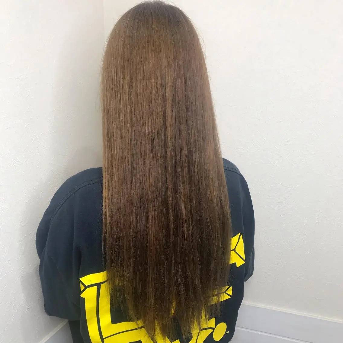 ロング カラー ベージュカラー ロング ヘアカラー トリートメント 柴田 祐輔のヘアスタイル