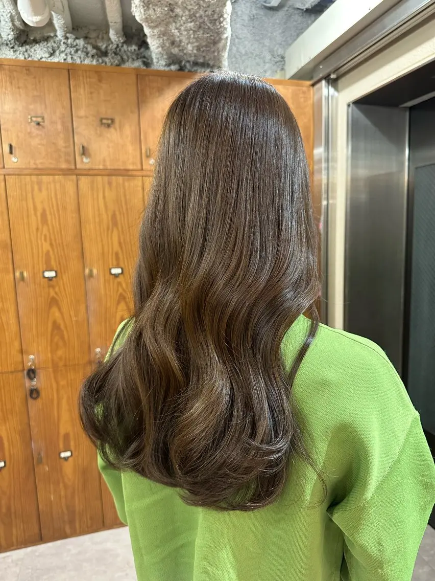 ロング トリートメント 縮毛矯正練習 モデル募集✨️NOAのヘアスタイル